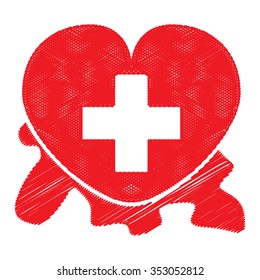 Heart Plus icon.