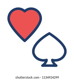 heart poker gambling 