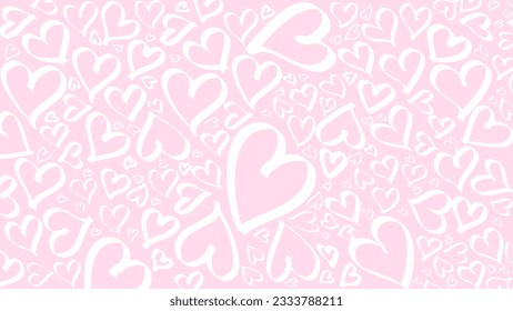 Ilustración vectorial de fondo de impresión cardíaca
