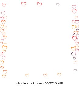 Heart print which consists of isolated elements. Modern style with beautiful elements in heart print. Can be used as print, wallpaper, cards, valentine cards, banner, background and etc.