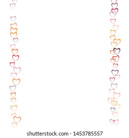 Heart print which consists of isolated elements. Modern style with beautiful elements in heart print. Can be used as print, wallpaper, cards, valentine cards, banner, background and etc.