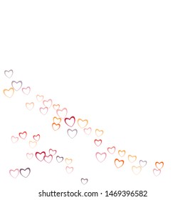 Heart print which consists of isolated elements. Modern style with beautiful elements in heart print. Can be used as print, wallpaper, cards, valentine cards, banner, background and etc.