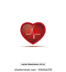 heart ,pulse - Shutterstock ID 356966378