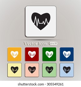 heart pulse icon