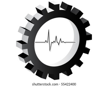 icono de pulso de corazón