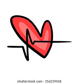 heart pulse symbol