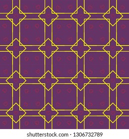 heart of purple  background.