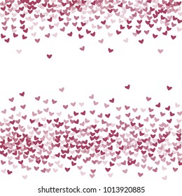 Heart purple which consists of isolated elements. Modern style with beautiful elements in heart purple. Can be used as print, wallpaper, cards, valentine cards, logo, background and etc.