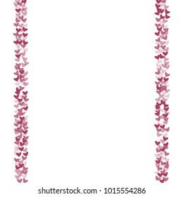Heart purple which consists of isolated elements. Modern style with beautiful elements in heart purple. Can be used as print, wallpaper, cards, valentine cards, logo, background and etc.
