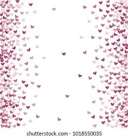 Heart purple which consists of isolated elements. Modern style with beautiful elements in heart purple. Can be used as print, wallpaper, cards, valentine cards, logo, background and etc.