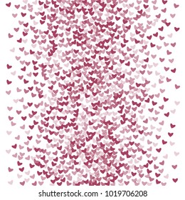 Heart purple which consists of isolated elements. Modern style with beautiful elements in heart purple. Can be used as print, wallpaper, cards, valentine cards, logo, background and etc.