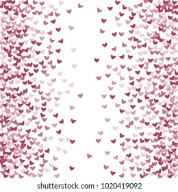 Heart purple which consists of isolated elements. Modern style with beautiful elements in heart purple. Can be used as print, wallpaper, cards, valentine cards, logo, background and etc.