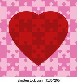 Rompecabezas del corazón