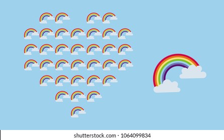 Heart of the rainbow