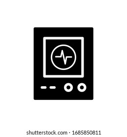Heart Rate Detection, Heart Rate Test Icon In Trendy  Design Vector Eps 10