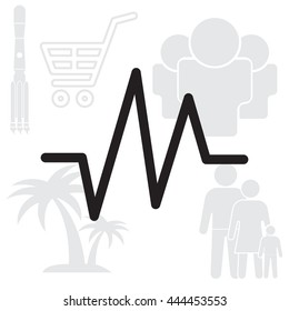 heart rate icon