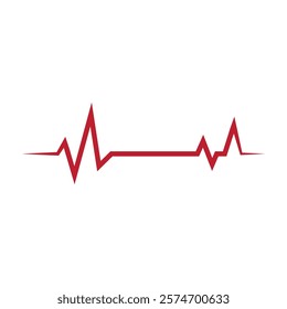heart rate icon illustration design template