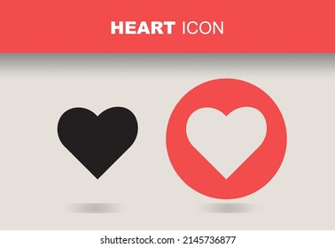 Diseño de vectores de iconos de frecuencia cardíaca