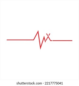 Vektorgrafik-Logo-Design mit dem Buchstaben X.