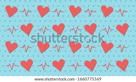 HEART RATE ,PULSE ,HEART ,BACHGROUND ,ICON ,VECTOR