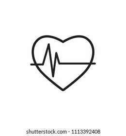 Similar Images, Stock Photos & Vectors of Vector Heart Outline