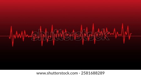 Heart rate,cardiogram icon. Pulse waveform. Heart rythm problems, arrhythmia. Medical illustration. Isolated black and white healthcare vector sign. Hospital reanimation symbol.