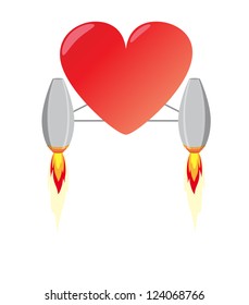 Heart with reactive power