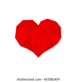 Heart red