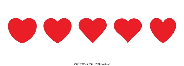 heart in red colour,heart icons,love heart