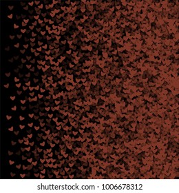 Heart red outline which consists of isolated elements. Modern style with beautiful elements in heart red outline. Can be used as print, wallpaper, cards, valentine cards, logo, background and etc.