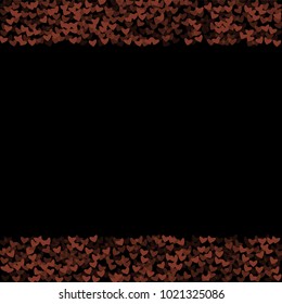 Heart red outline which consists of isolated elements. Modern style with beautiful elements in heart red outline. Can be used as print, wallpaper, cards, valentine cards, logo, background and etc.