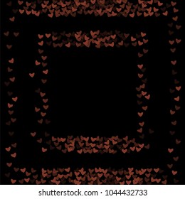 Heart red outline which consists of isolated elements. Modern style with beautiful elements in heart red outline. Can be used as print, wallpaper, cards, valentine cards, logo, background and etc.