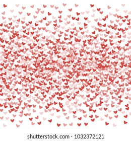 Heart red pattern which consists of isolated elements. Modern style with beautiful elements in heart red pattern. Can be used as print, wallpaper, cards, valentine cards, logo, background and etc.