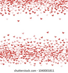 Heart red pattern which consists of isolated elements. Modern style with beautiful elements in heart red pattern. Can be used as print, wallpaper, cards, valentine cards, logo, background and etc.