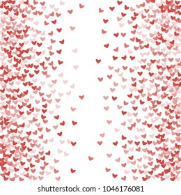 Heart red pattern which consists of isolated elements. Modern style with beautiful elements in heart red pattern. Can be used as print, wallpaper, cards, valentine cards, logo, background and etc.