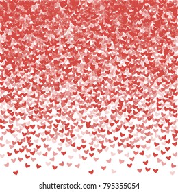 Heart red pattern which consists of isolated elements. Modern style with beautiful elements in heart red pattern. Can be used as print, wallpaper, cards, valentine cards, logo, background and etc.