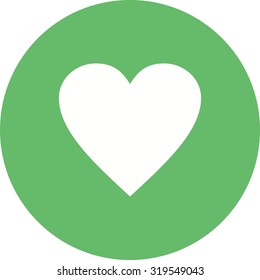 Heart, red, valentine icon vector image. Can also be used for shapes and geometry. Suitable for use on web apps, mobile apps and print media.