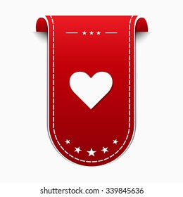 Heart Red Vector Icon Design