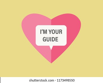 A heart representing inner voice