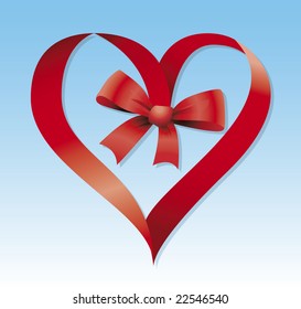 Heart & ribbon