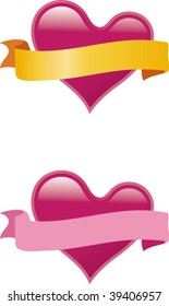 heart with ribbon