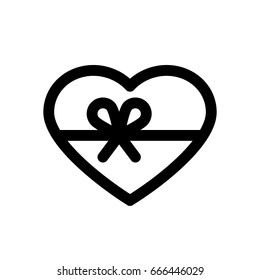 heart with ribbon