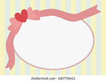 heart and ribbon flame