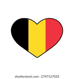 Heart with the romania flag
Vector heart with the flag on a white background
