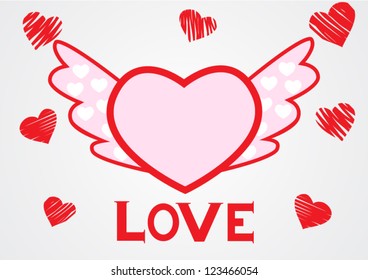 Heart romantic