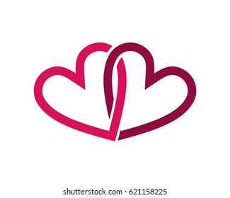 heart romantic icon vector illustration