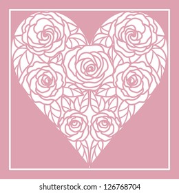 heart of roses