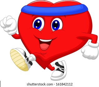 Heart running to keep healthy