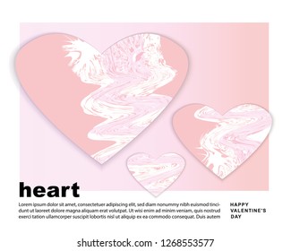 heart. saint valentine's day. 14 february. vector EPS 10