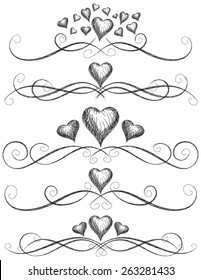 Heart Scroll Work
Sketchy Hearts With Page Rules.